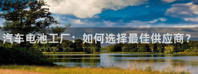 优发国际网官：汽车电池工厂：如何选择最佳供应商？